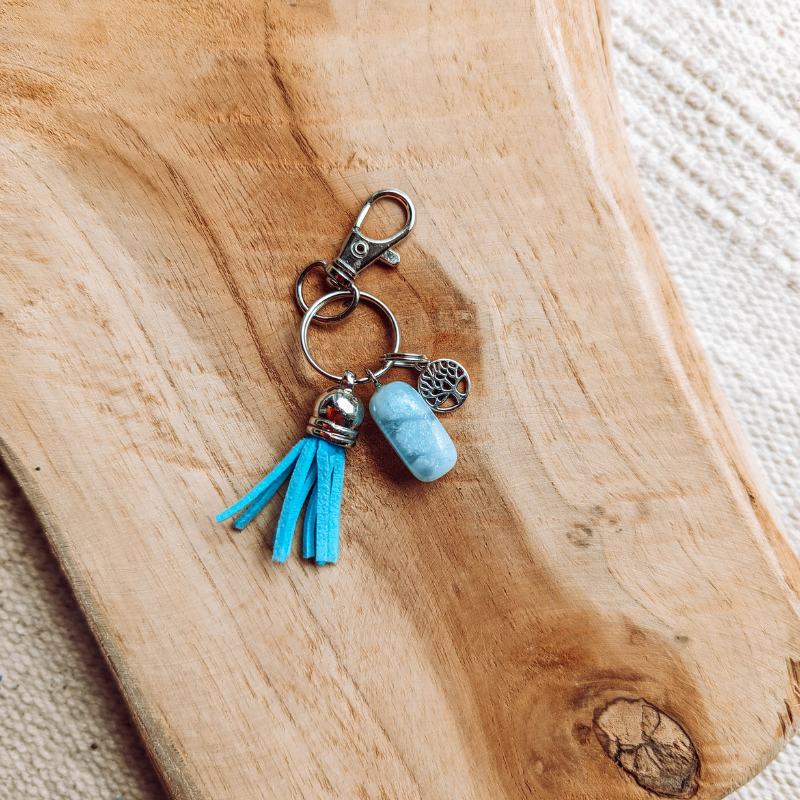 Pendentif en Aigue-Marine — Communication & calme