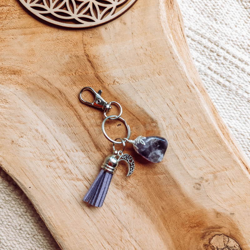 Pendentif en Améthyste — Calme & apaisement
