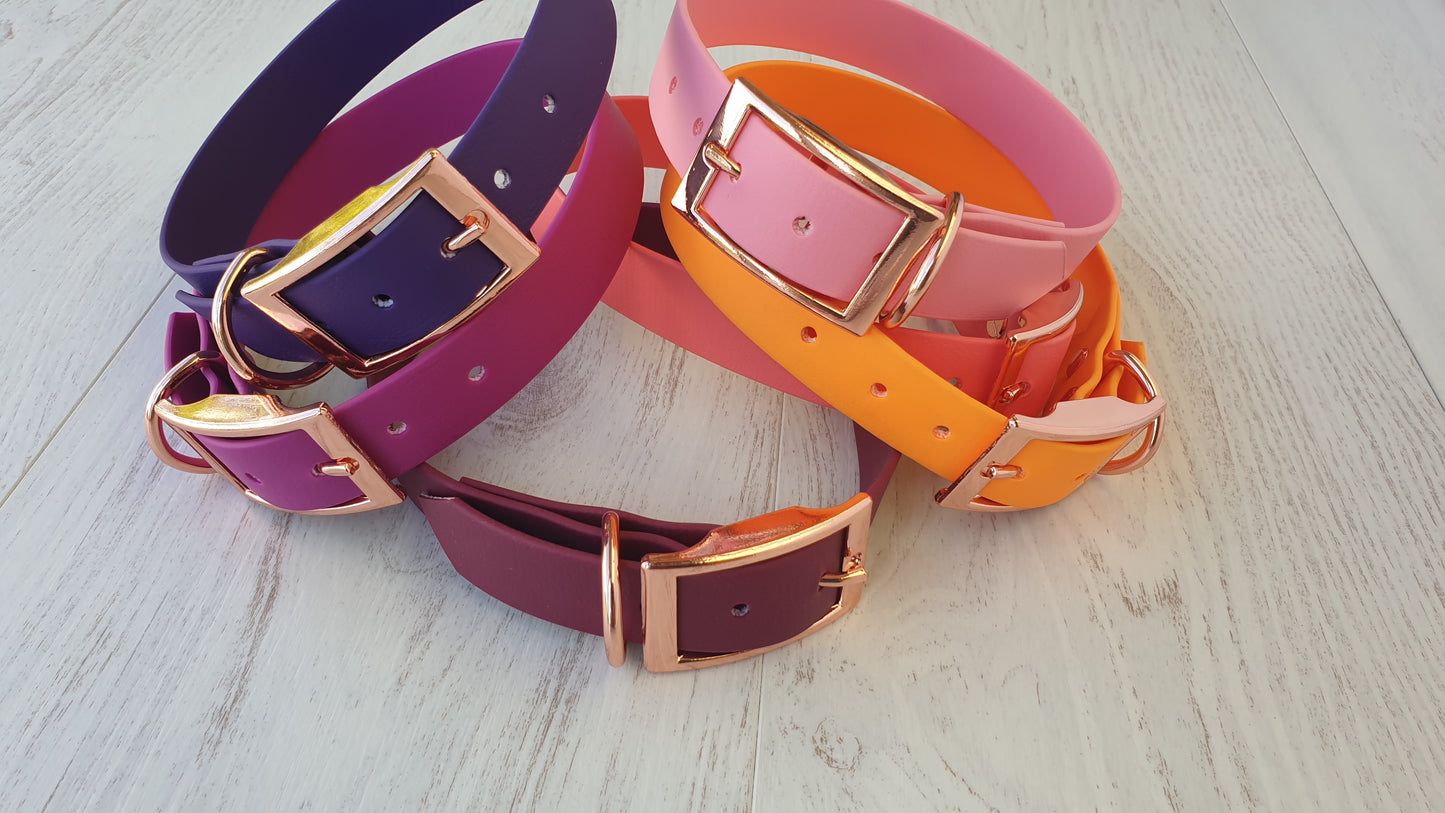 Collier biothane SIMPLY - Largeur 19 mm