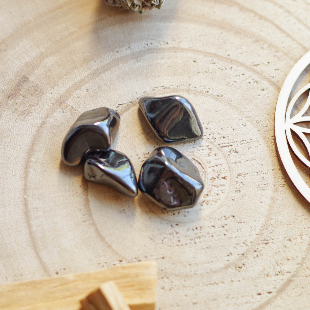 Pierre Hématite — Force & confiance