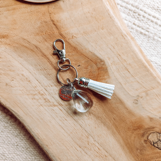 Pendentif en Cristal de Roche — Clarté & amplification