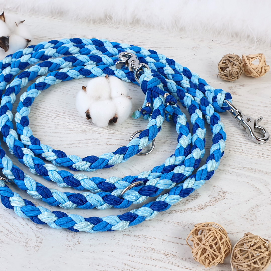 Laisse multiposition SILVA paracorde