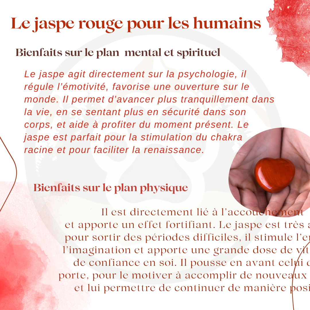 Pierre Jaspe rouge — Ancrage & volonté