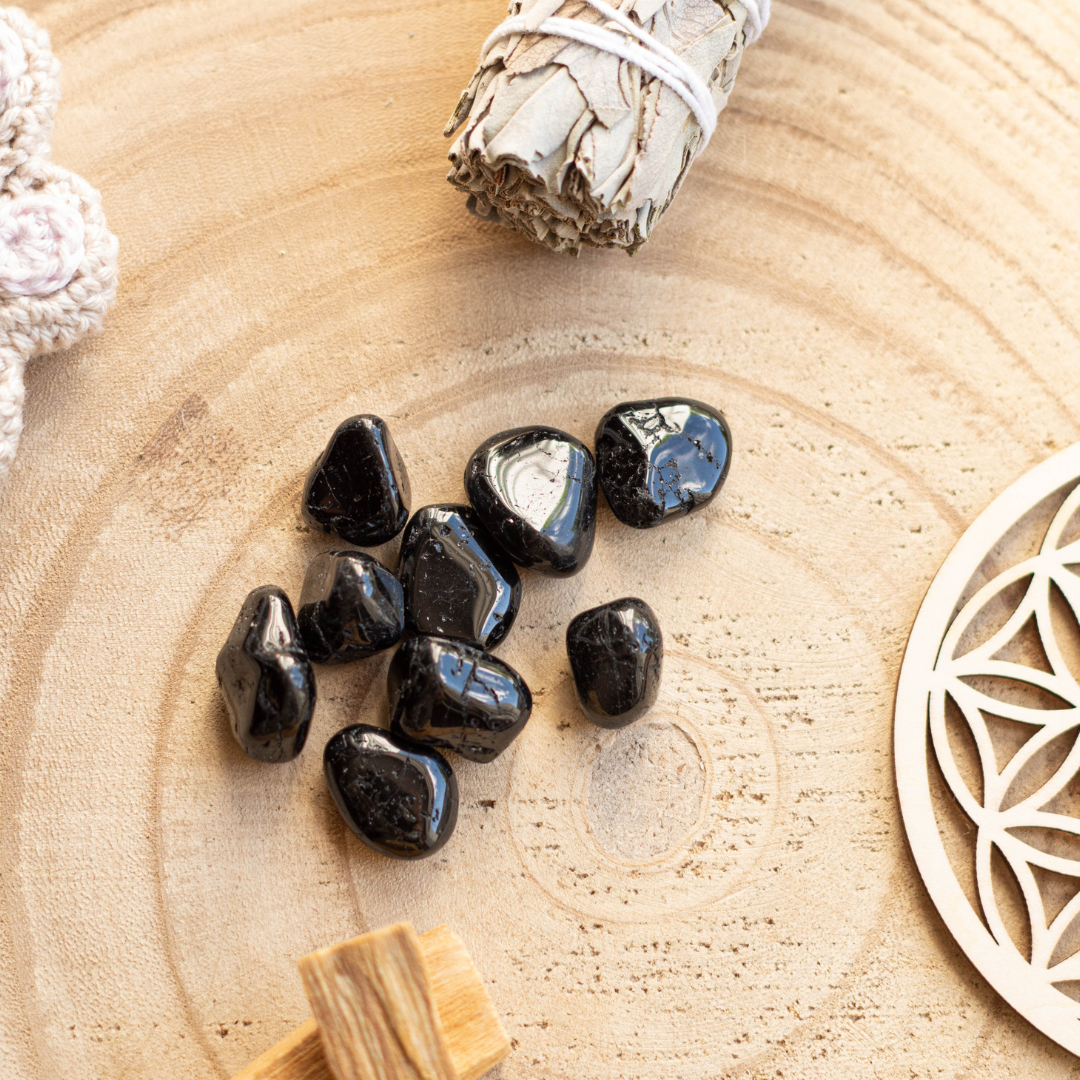 Pierre Tourmaline Noire — Protection & ancrage