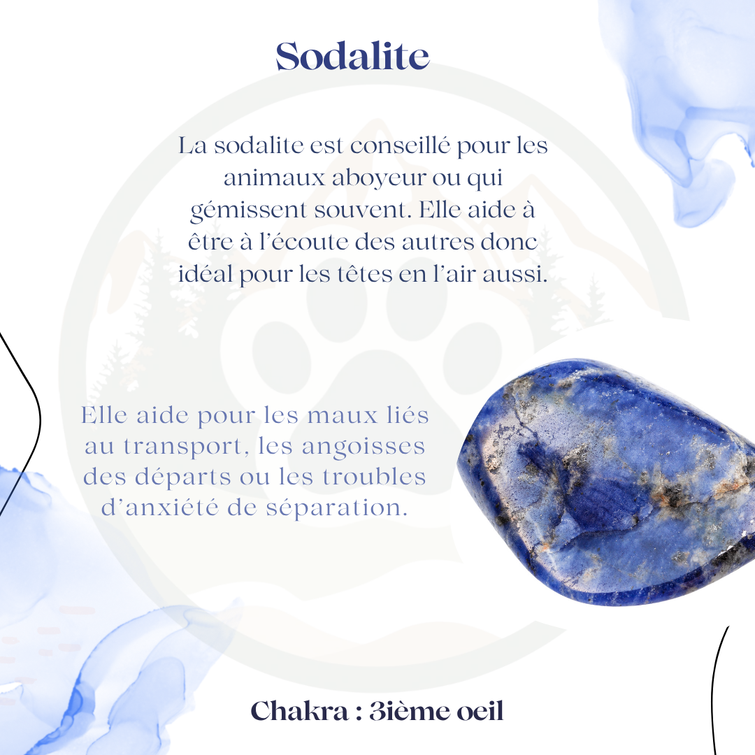 Pierre Sodalite — Écoute & apaisement