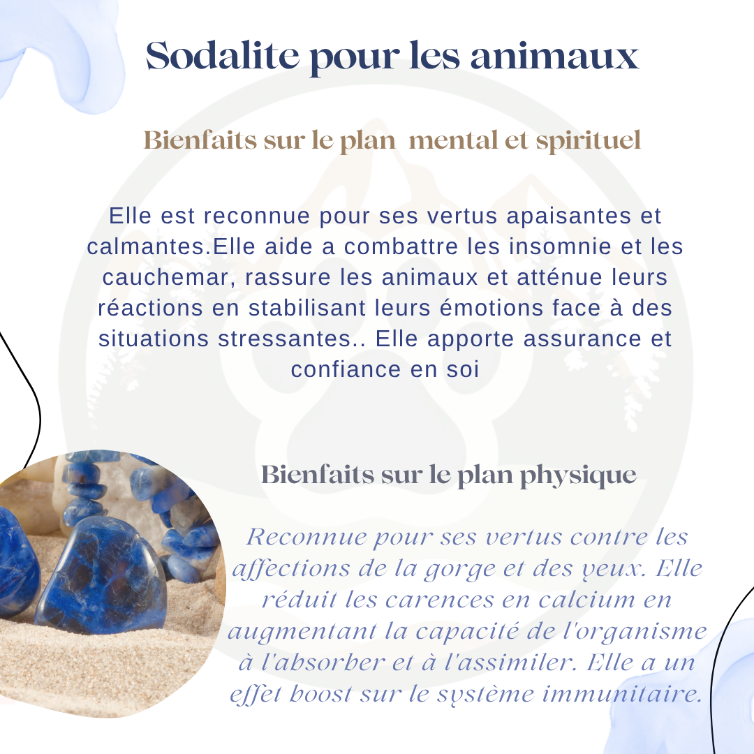 Pierre Sodalite — Écoute & apaisement