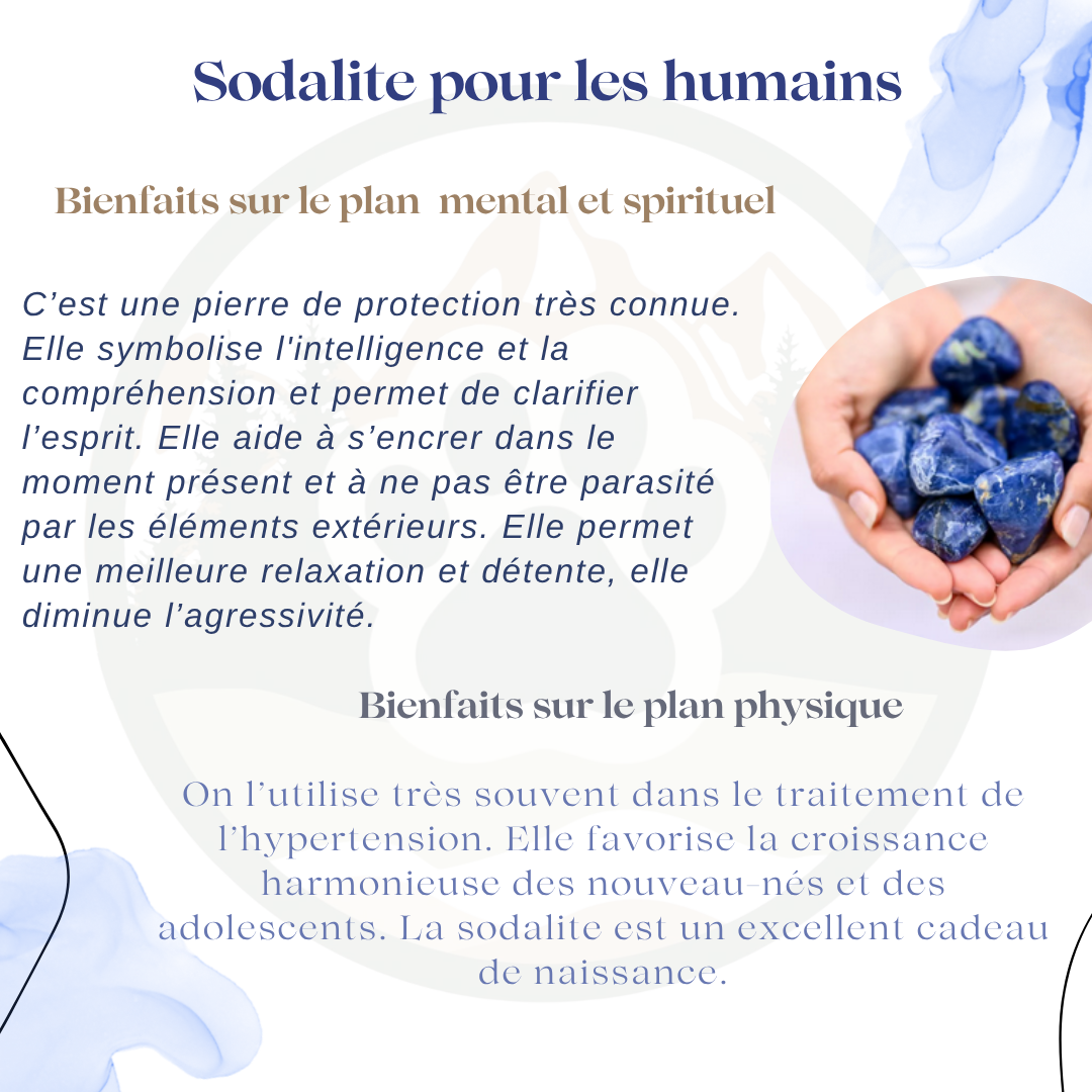 Pierre Sodalite — Écoute & apaisement