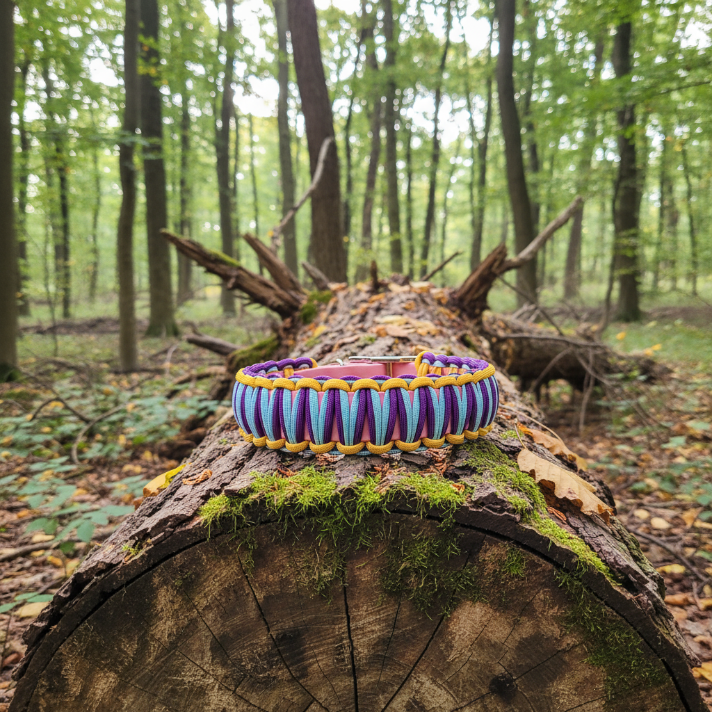 🌿 Collier ORYA- Biothane paracorde