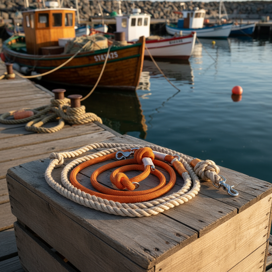 Laisse multiposition KAÏROS - corde - torsadée