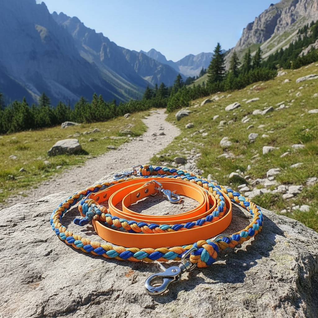 Laisse multiposition AORA - biothane - paracorde