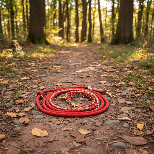 Laisse multiposition NERYN - paracorde - corde