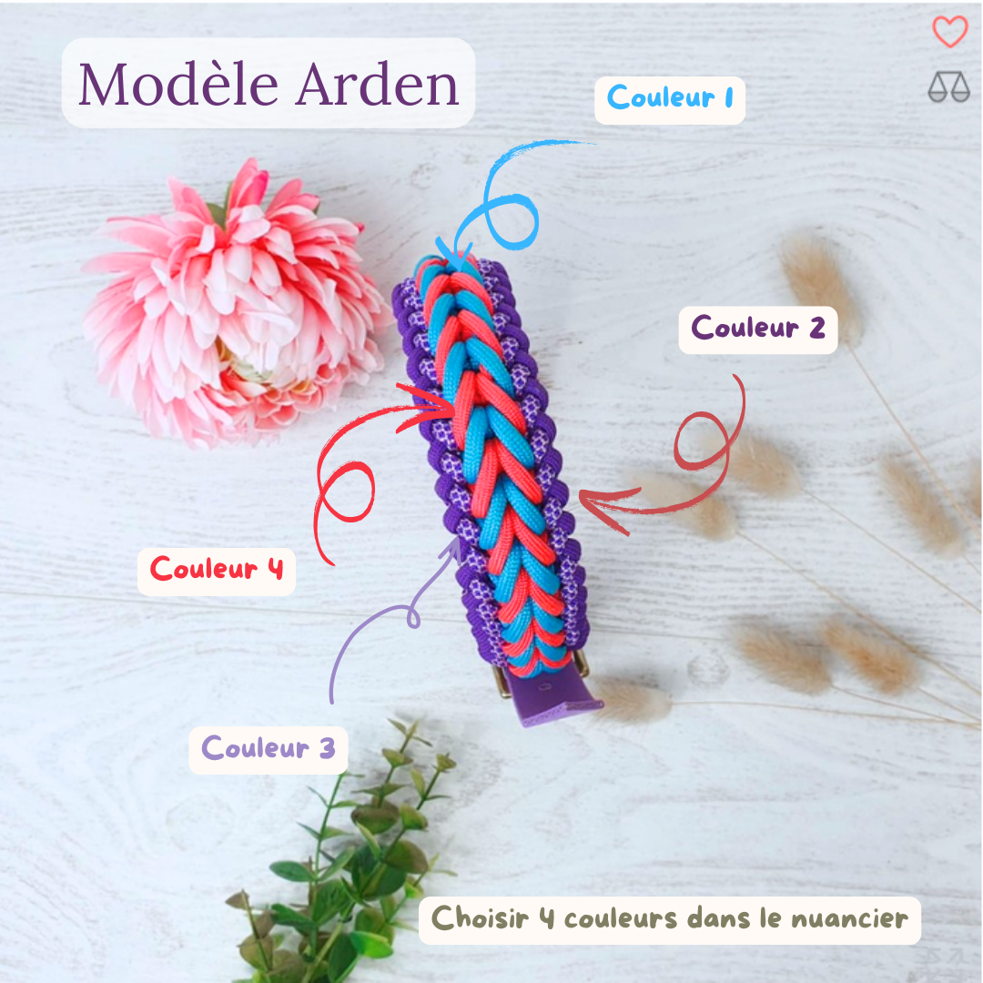 🌲 Collier ARDEN  - paracorde