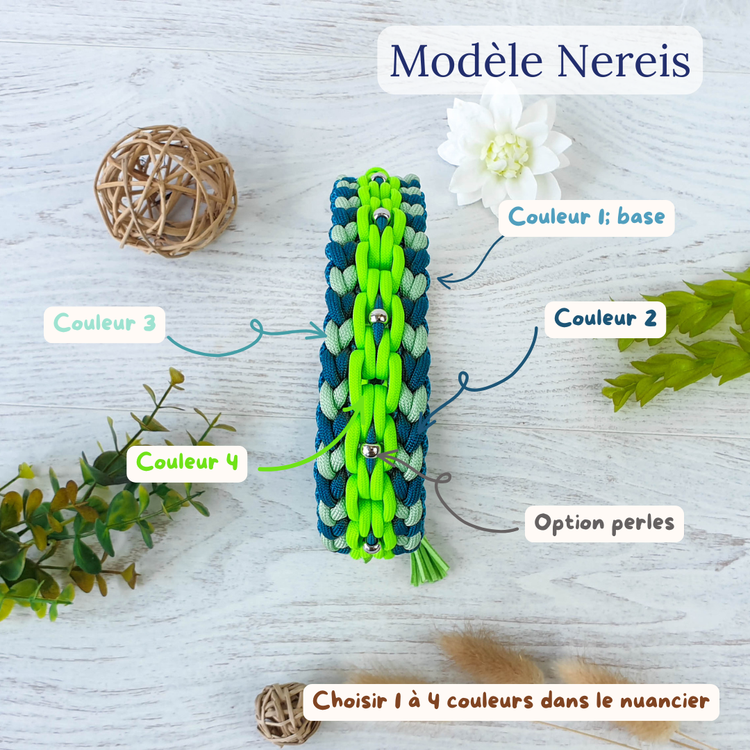 🌊 Collier NEREIS paracorde