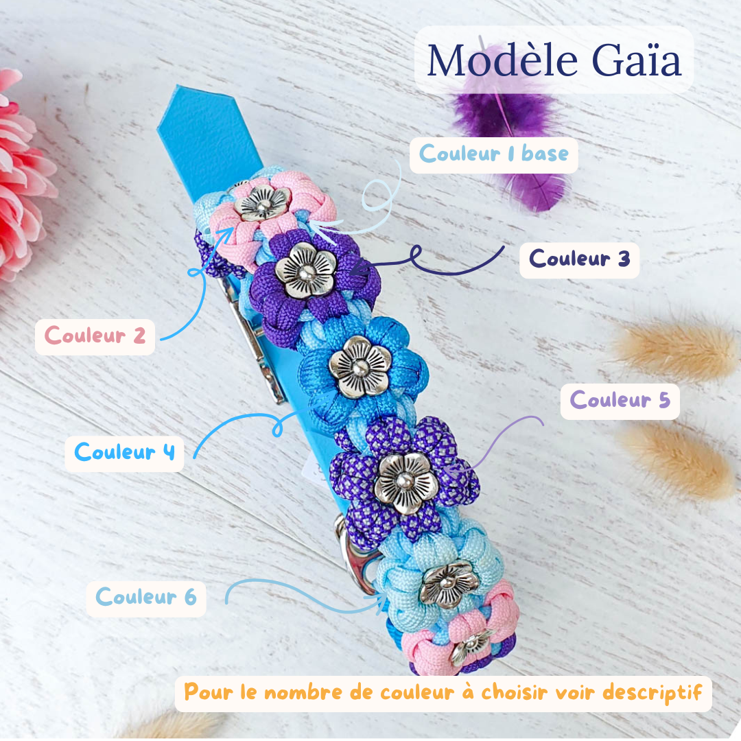 🌸 Collier GAIA - paracorde