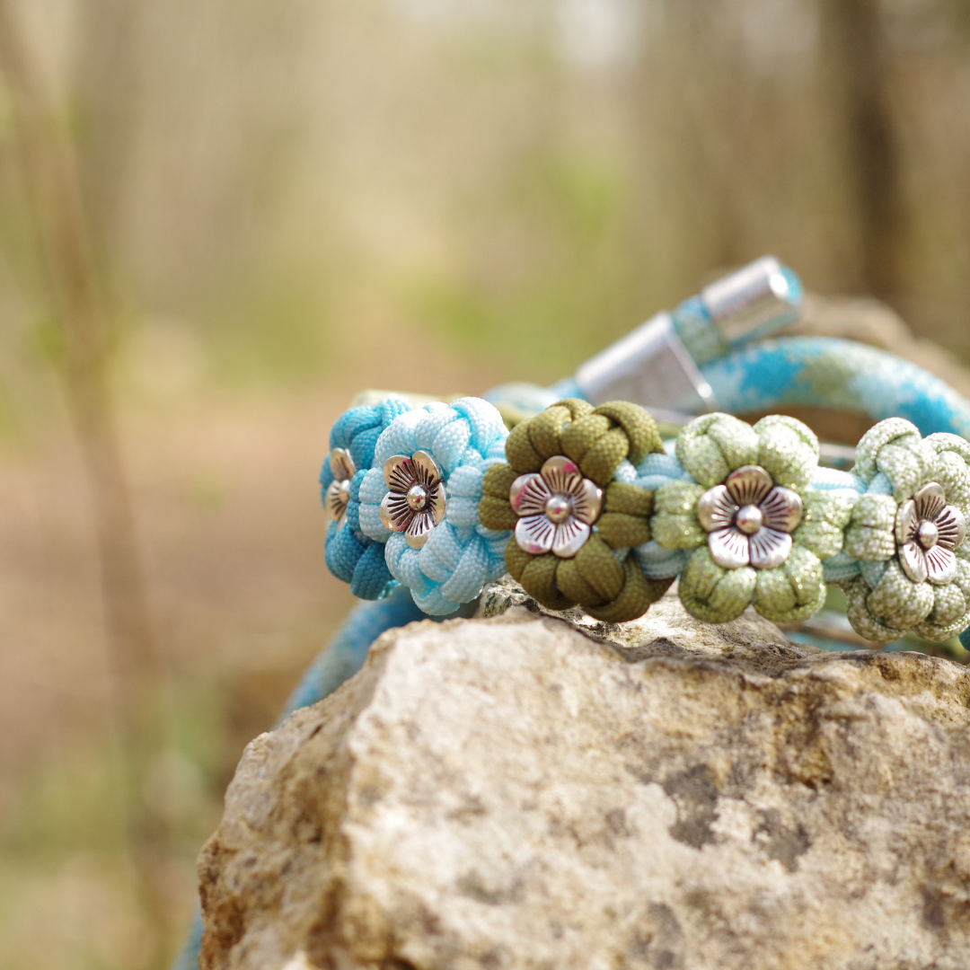 🌸 Collier GAIA - paracorde