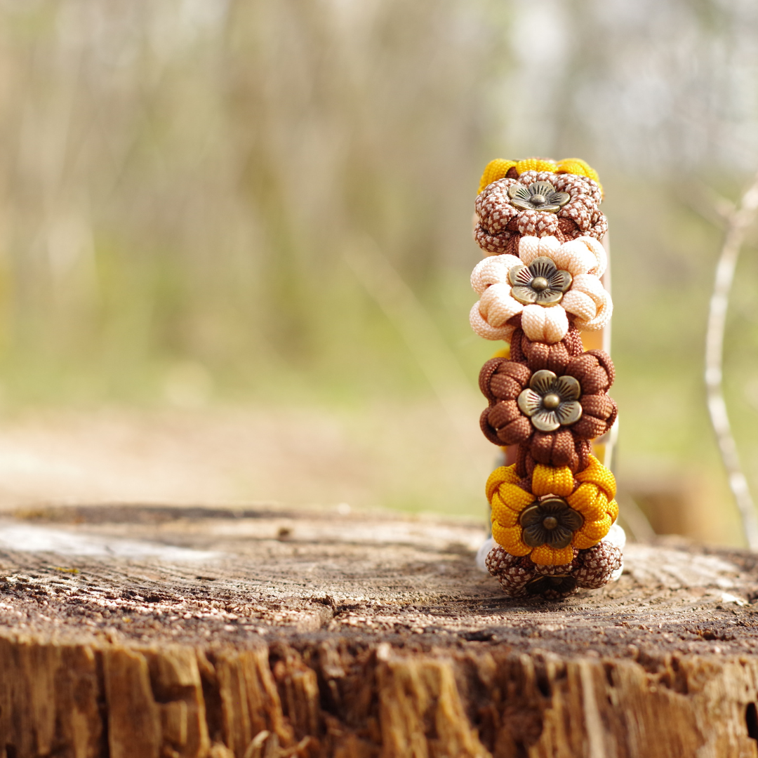 🌸 Collier GAIA - paracorde